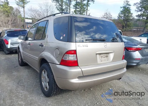 2002 Mercedes-Benz Ml 320 from USA, damaged, VIN 4JGAB54E02A370455